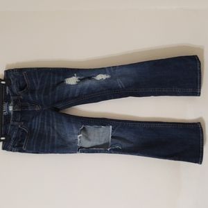 Refuge Runway Everyday Boot Distressed Jean Size 8S
